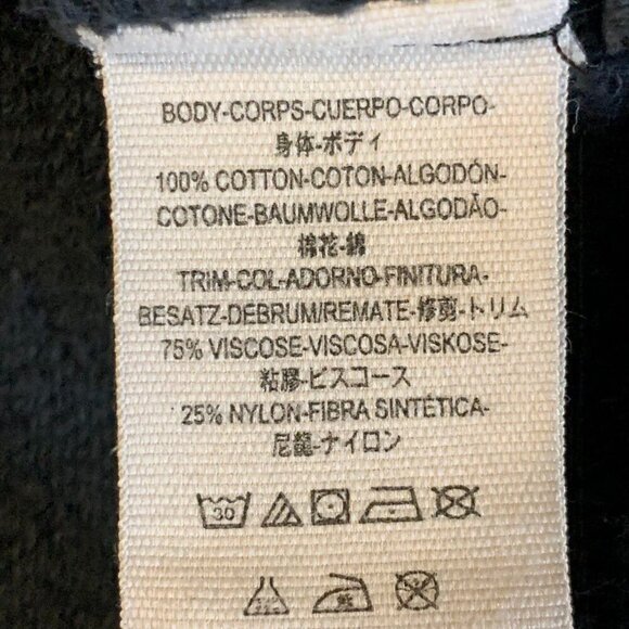 Free‎ People Women's Westwood Cotton Velvet Trim Hooded Coat Cardigan Size S - Picture 10 of 13